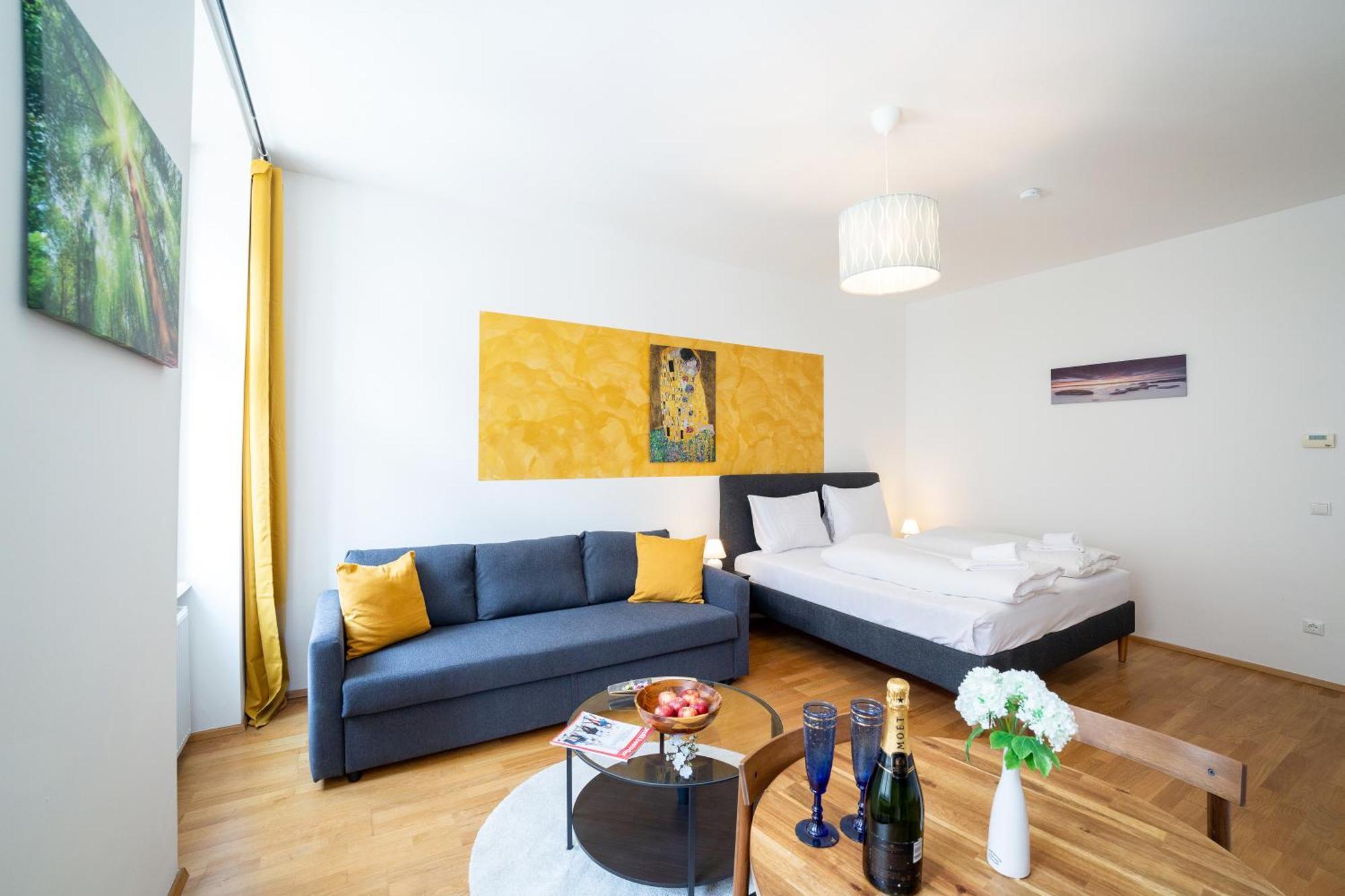 Apartment Stylish One Bedroom With Free Parking Wien